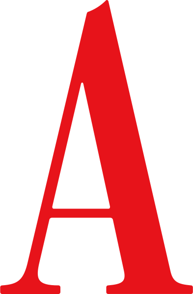 The Atlantic Logo Red A